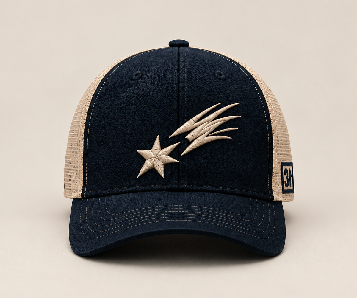 Shooting Star cap front product photo