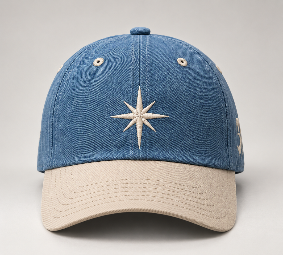 Third Exit Starlight cap studio symmetrical front view
