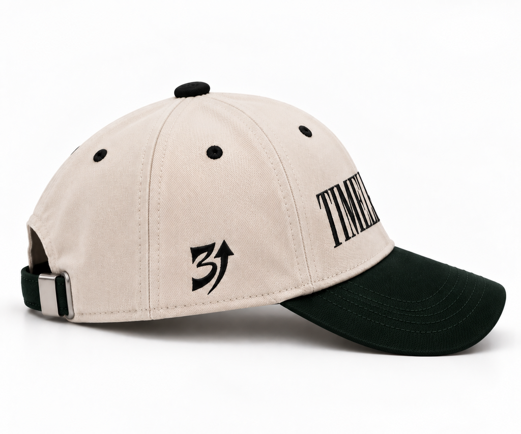TIMeless Third Exit cap front three-quarter view