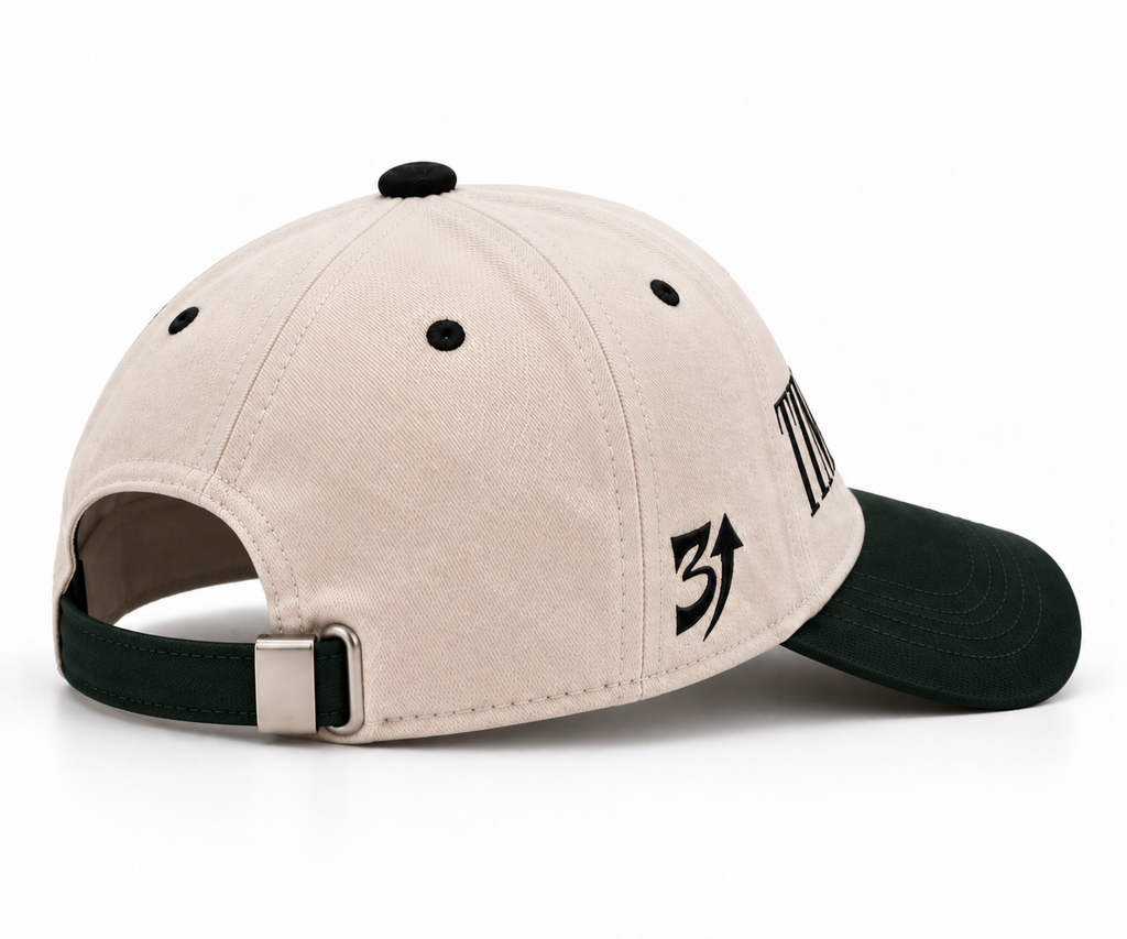 TIMeless Third Exit cap rear three-quarter view